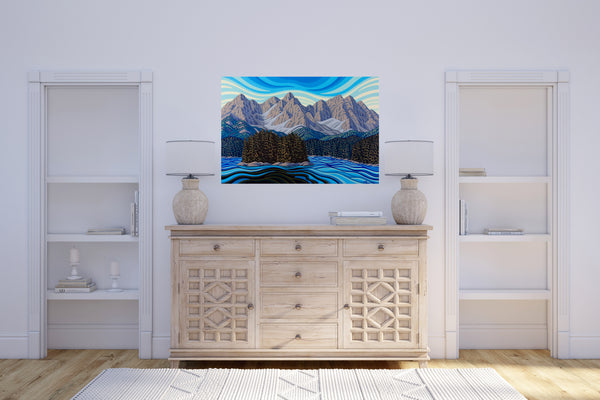 I Dew Point, 24"X36", Original Painting