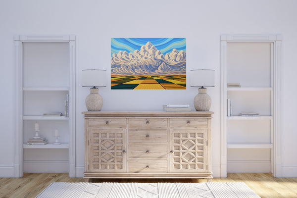 Storm Wave, 24 x 36 Acrylic on Canvas