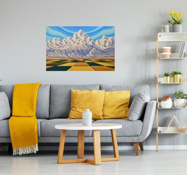 Storm Wave, 24 x 36 Acrylic on Canvas