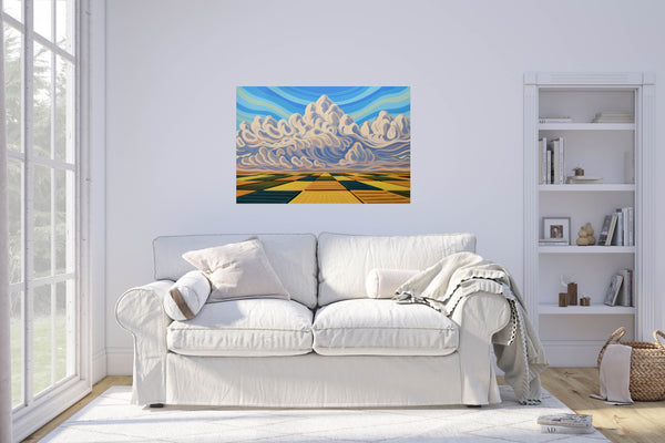 Storm Wave, 24 x 36 Acrylic on Canvas