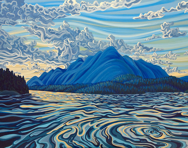 Lake Koocanusa, Giclee