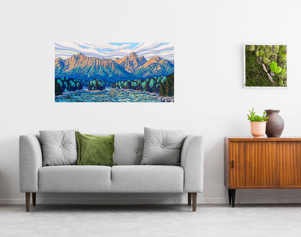 Elk Valley Summer, Giclee, Canadian Artist