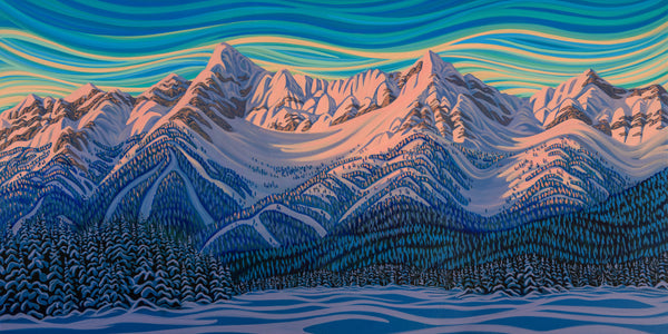 Deep Freeze, Fernie, Giclee
