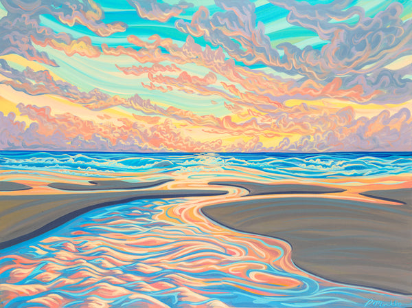 Long Beach, Giclee,  30x40