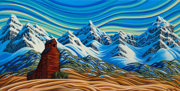 Old Timer, Pincher Creek, Limited Edition Print