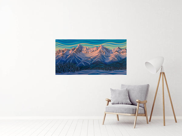 Deep Freeze, Fernie, Giclee