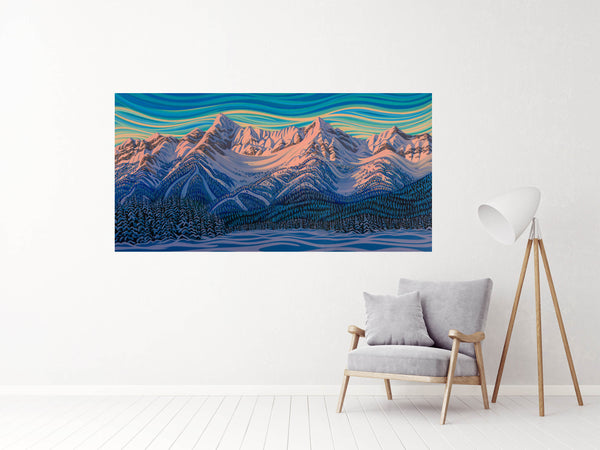 Deep Freeze, Fernie, Giclee
