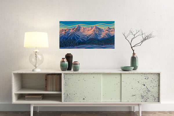 Deep Freeze, Fernie, Giclee