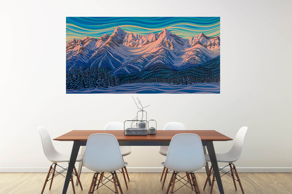 Deep Freeze, Fernie, Giclee