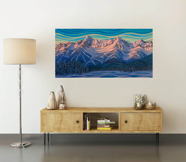 Deep Freeze, Fernie, Giclee