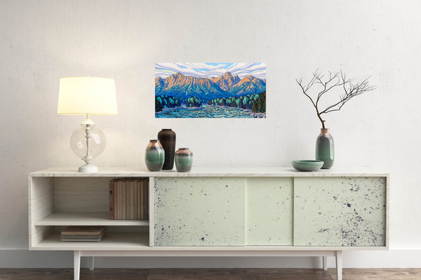 Elk Valley Summer, Giclee, Canadian Artist