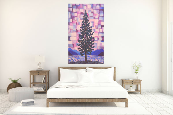 Kootenay Lake, 36"X60", Original Painting
