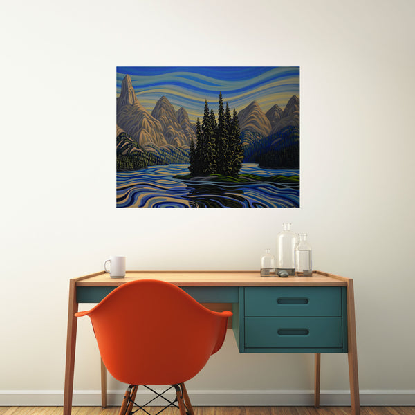 Spirit Island, Print on Canvas, Giclee