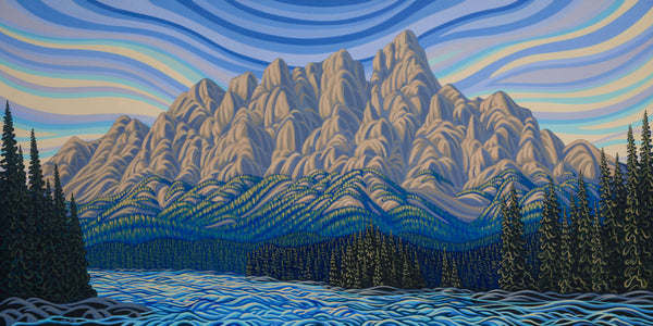 Castle Mountain, Limited Edition Print
