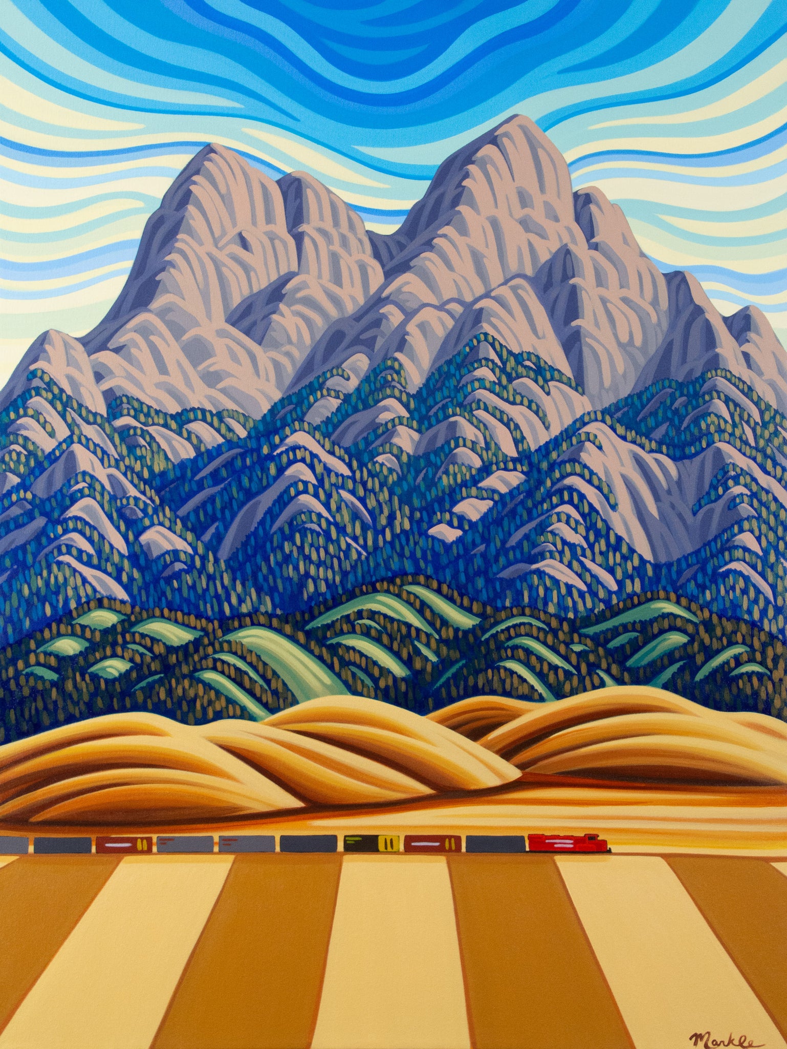 Western Route, 30 X 40