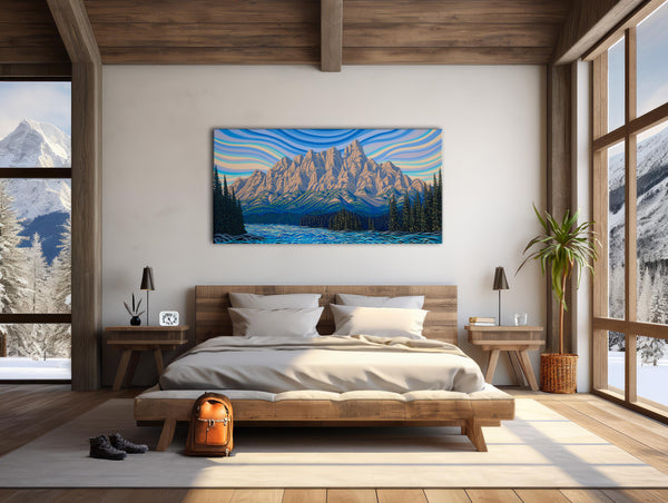 Castle Mountain, Limited Edition Print