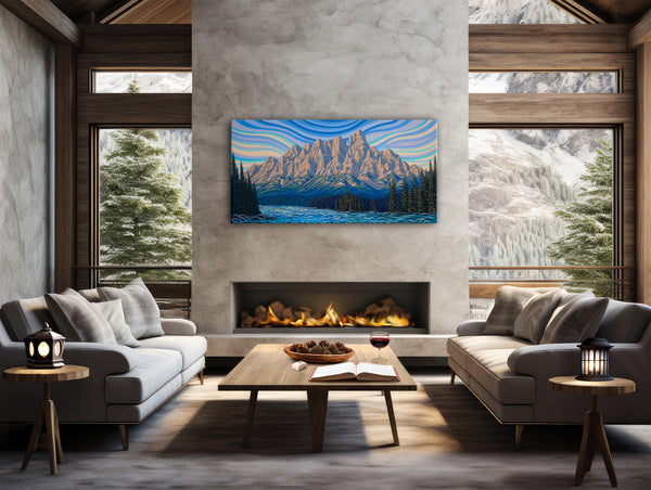 Castle Mountain, Limited Edition Print