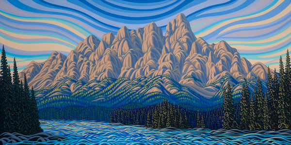 Castle Mountain, Limited Edition Print