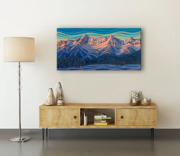 Deep Freeze, Fernie, Giclee