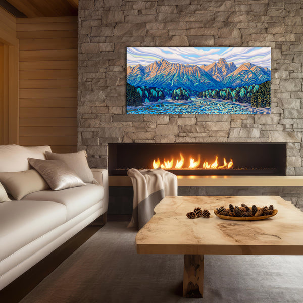 Elk Valley Summer, Giclee, Canadian Artist