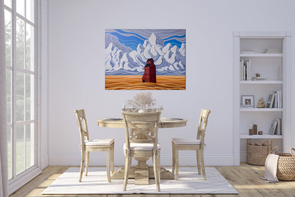 Prairie Wind, 36x48, Print on Canvas