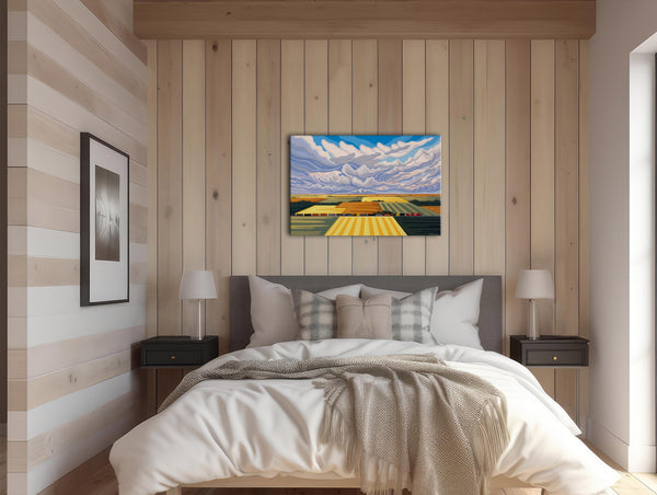 Patchwork Prairies, 24 x 36