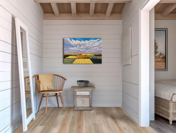 Patchwork Prairies, 24 x 36