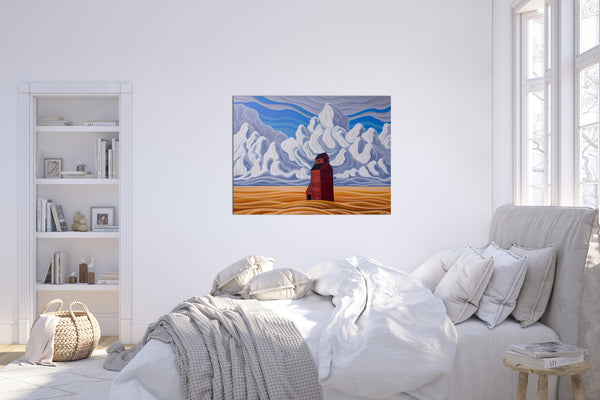 Prairie Wind, 36x48, Print on Canvas