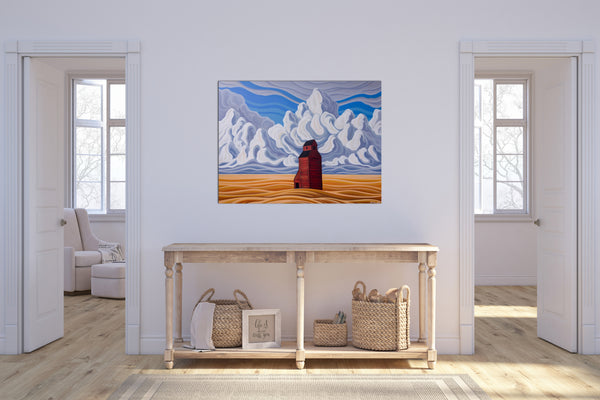 Prairie Wind, 36x48, Print on Canvas