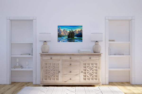 Spirit Island, Print on Canvas, Giclee