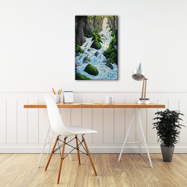 Thirsty Cedar, Giclee, Print on Canvas