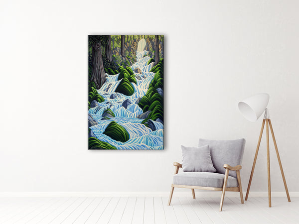 Thirsty Cedar, Giclee, Print on Canvas