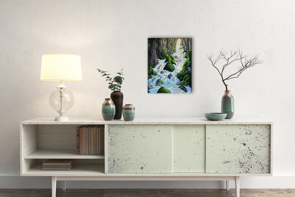 Thirsty Cedar, Giclee, Print on Canvas