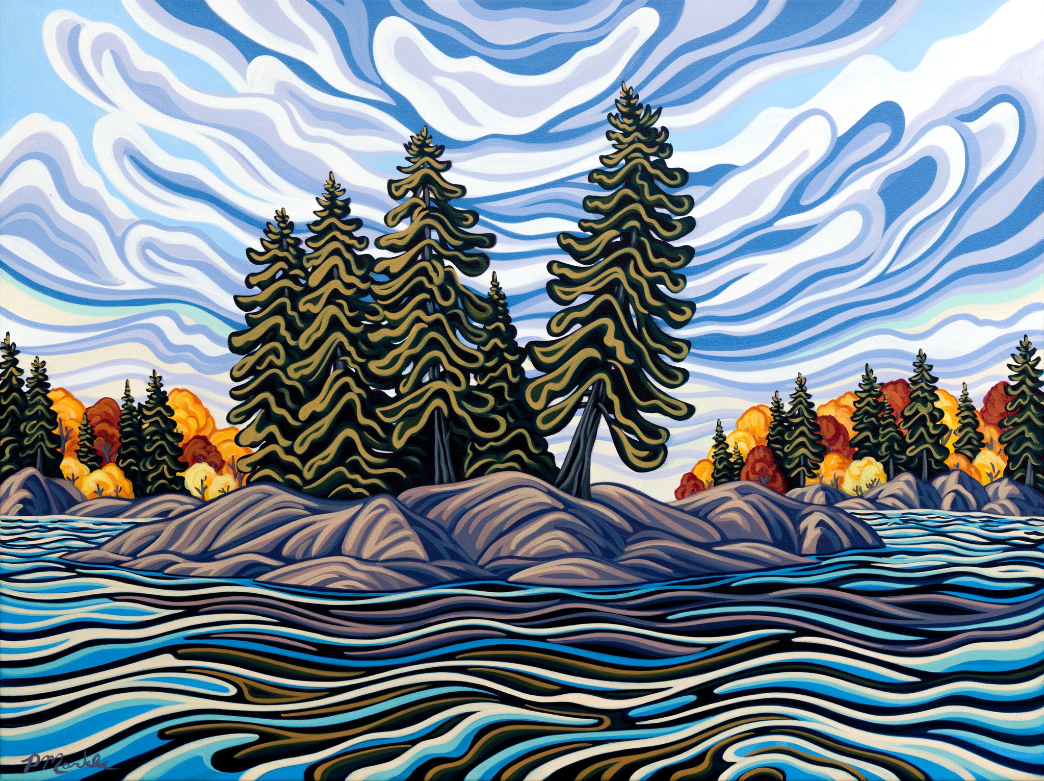 True North, Giclee, Print on canvas