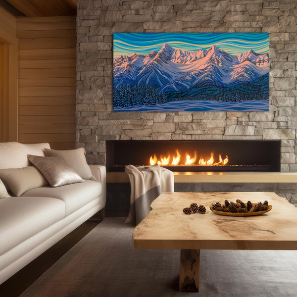 Deep Freeze, Fernie, Giclee