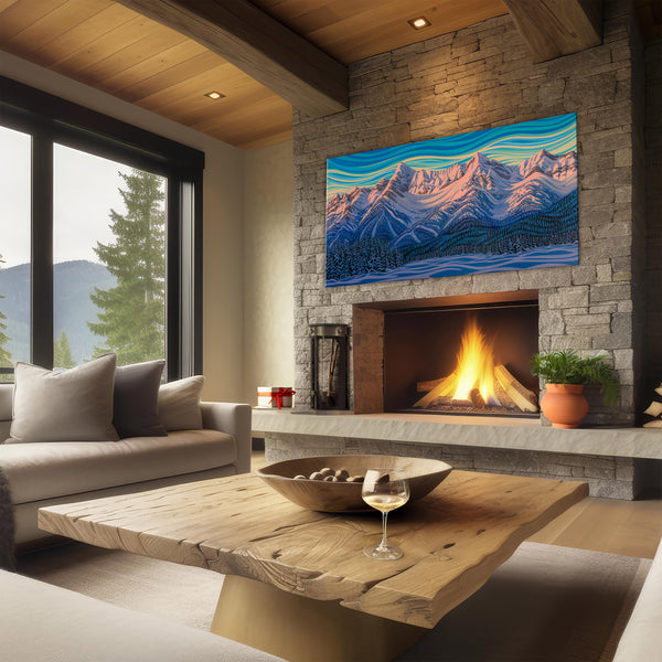 Deep Freeze, Fernie, Giclee
