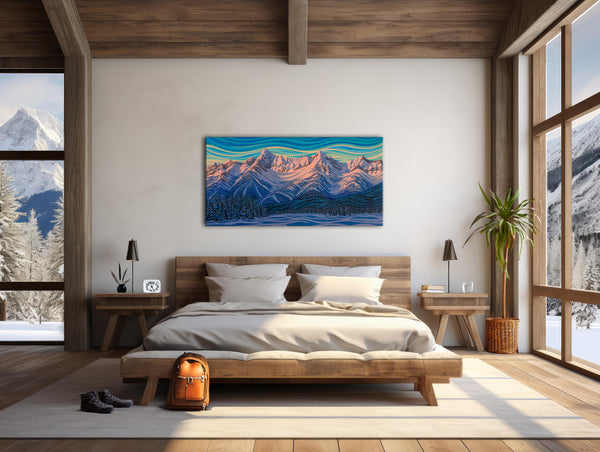 Deep Freeze, Fernie, Giclee