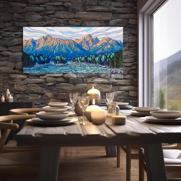 Elk Valley Summer, Giclee, Canadian Artist