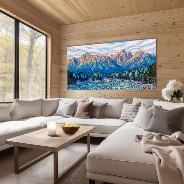 Elk Valley Summer, Giclee, Canadian Artist