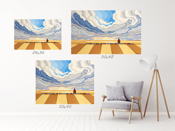 The Great Plains, Giclee