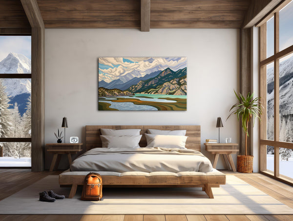 Head Water, Columbia Lake, Giclee