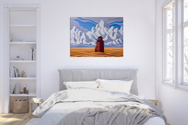 Prairie Wind, 36x48, Print on Canvas