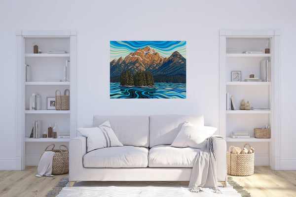 Pyramid Lake, 30 X 40