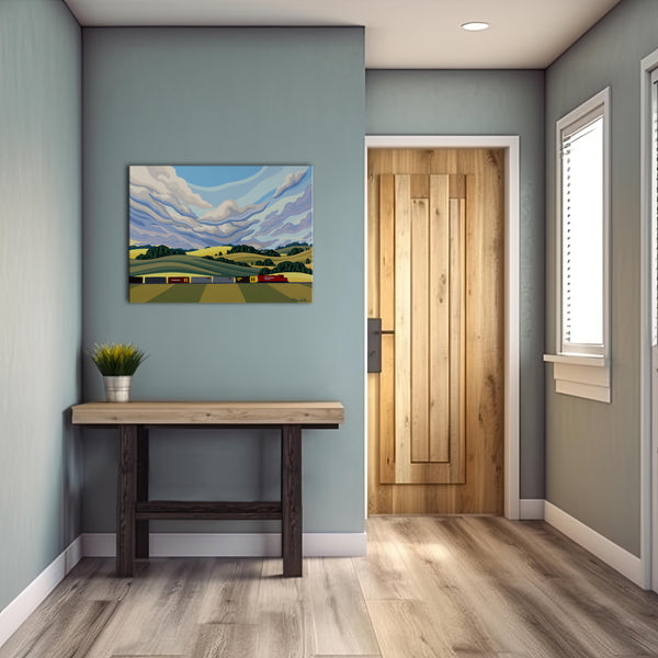 Rolling Prairies, 18x24, Original Painting