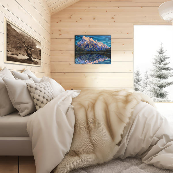 Mt Rundle, Giclee, Print on Canvas