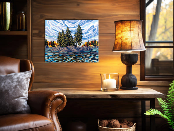 True North, Giclee, Print on canvas