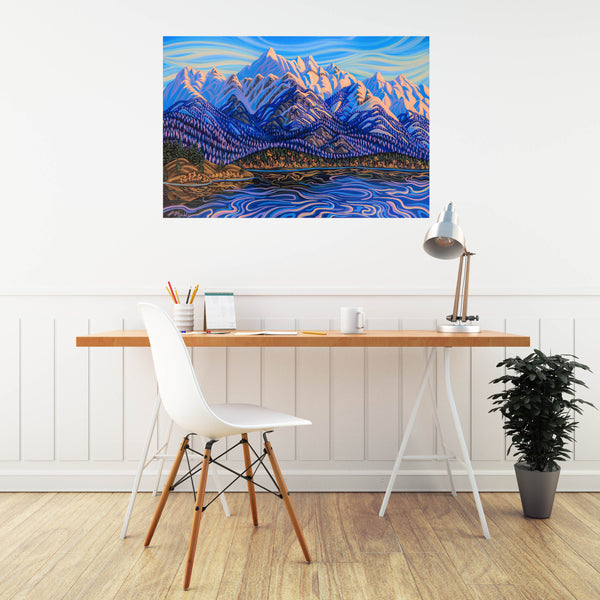 Lake Windermere, Limited Edition Print 24"X36"