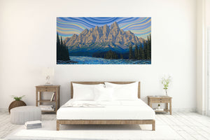 Castle Mountain, Limited Edition Print